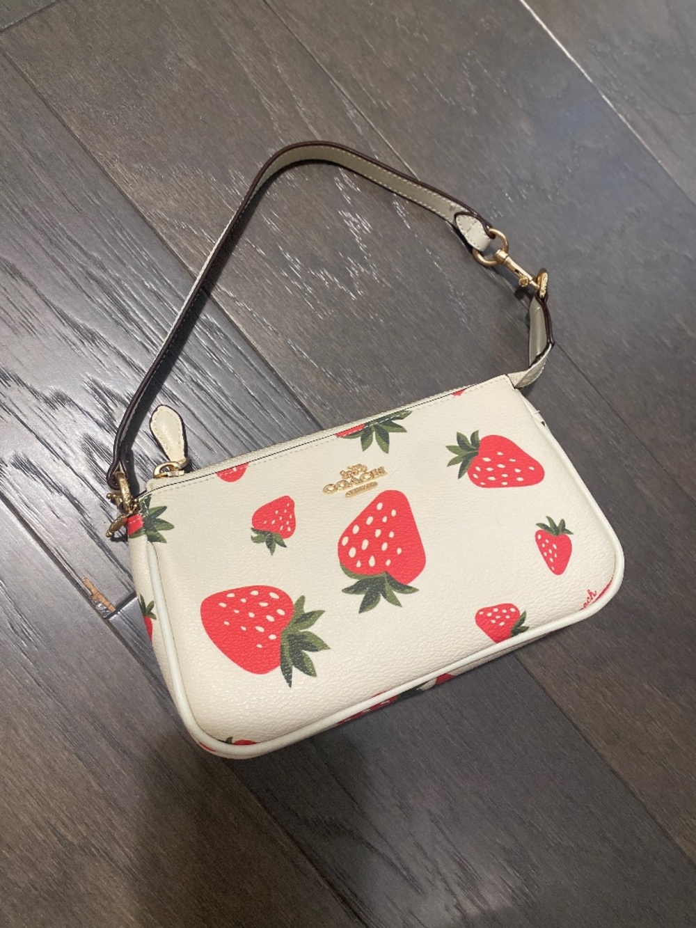 Coach nolita 19 wild strawberry new